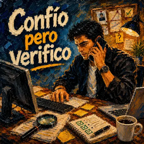 Confío, pero lo verifico (Original)
