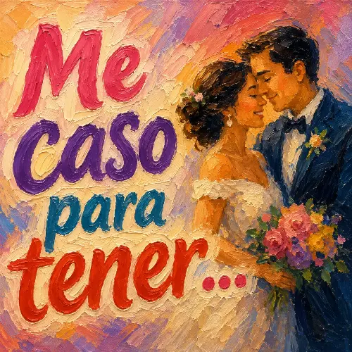 Me caso para tener sexo (Original)